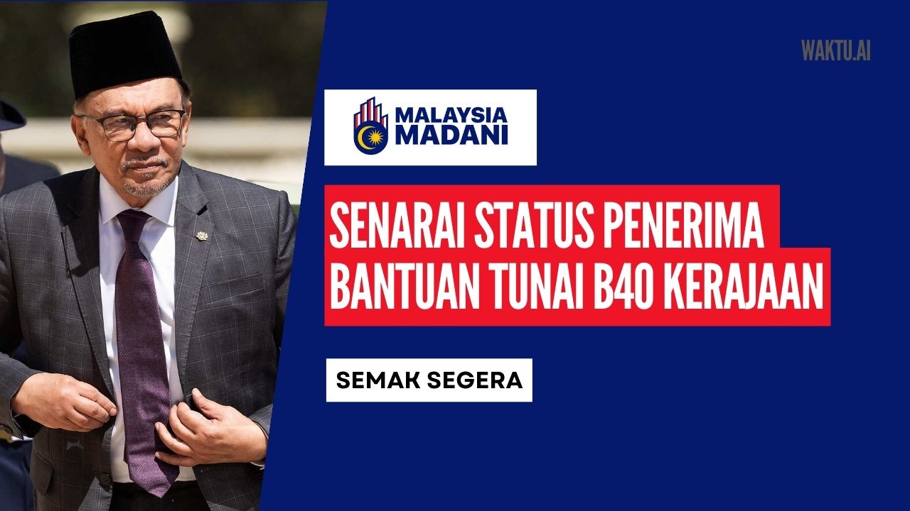 Senarai penerima bantuan b40 kerajaan