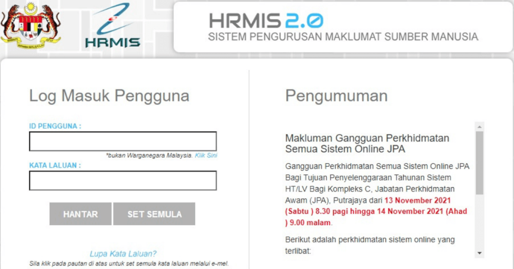 Hrmis 2 0 login