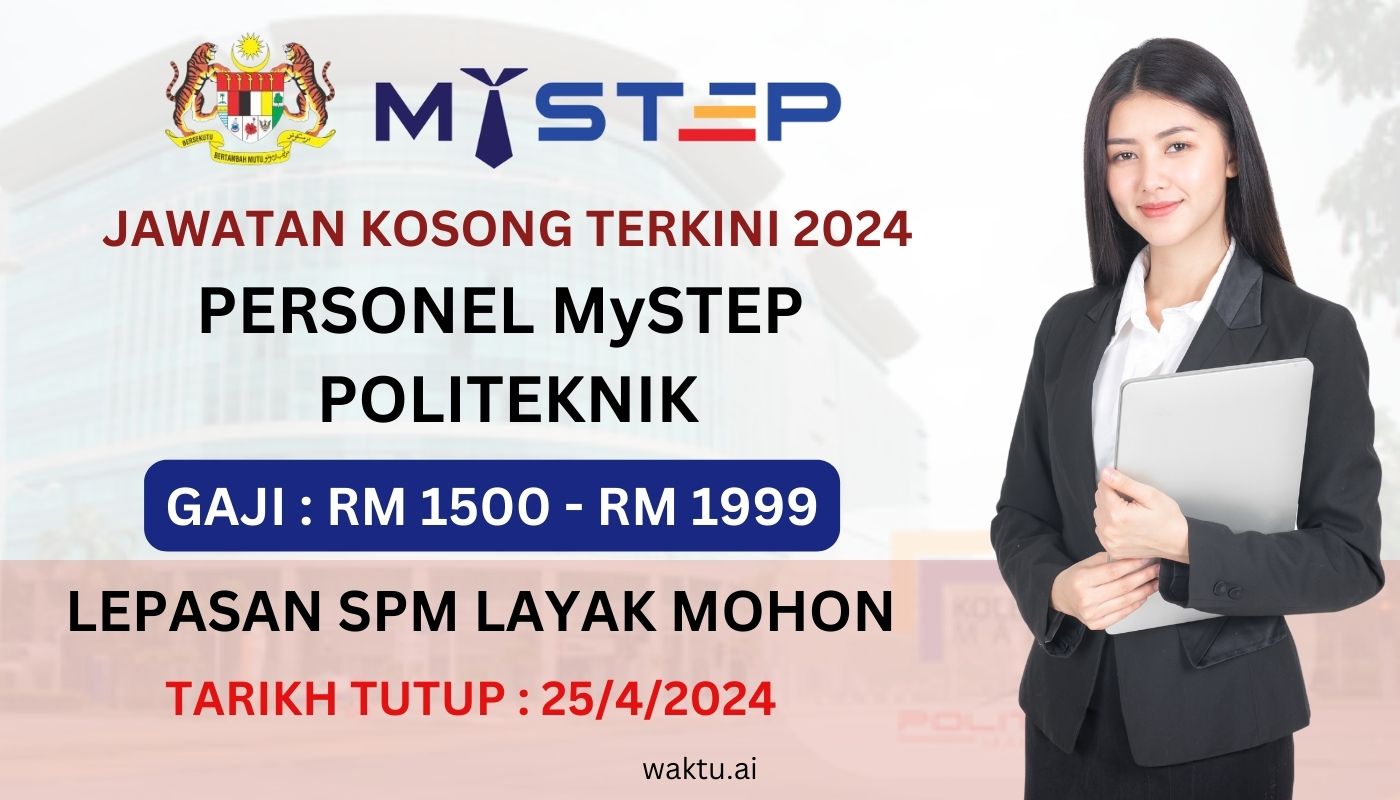 JAWATAN KOSONG PERSONEL MYSTEP
