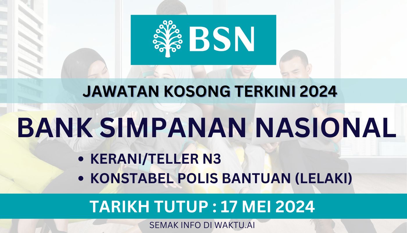 Jawatan Kosong BANK SIMPANAN NASIONAL