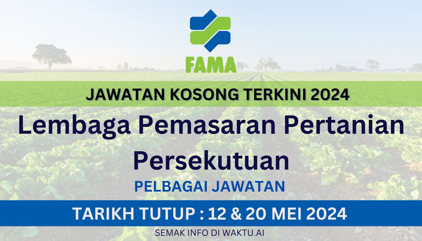 JAWATAN KOSONG FAMA