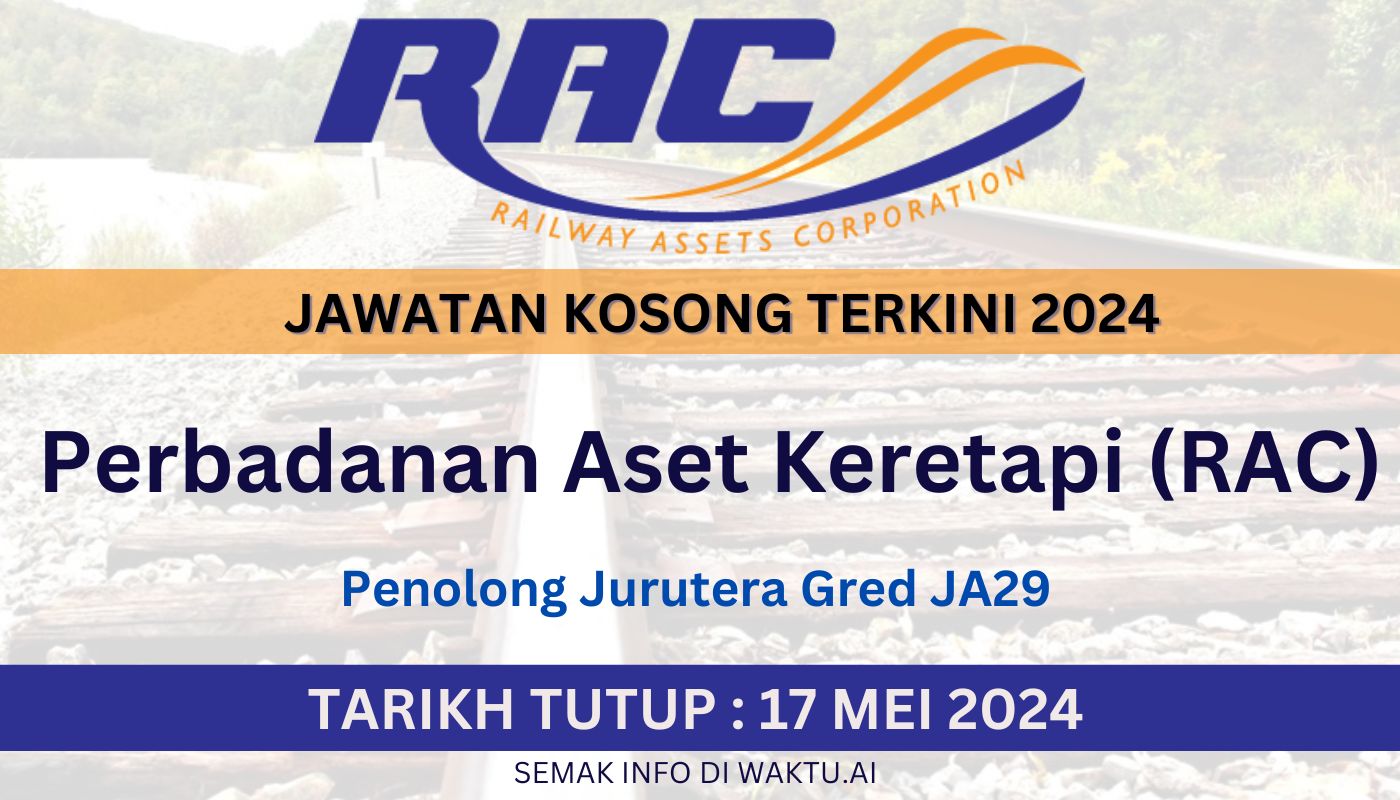 Jawatan Kosong Perbadanan Aset Keretapi