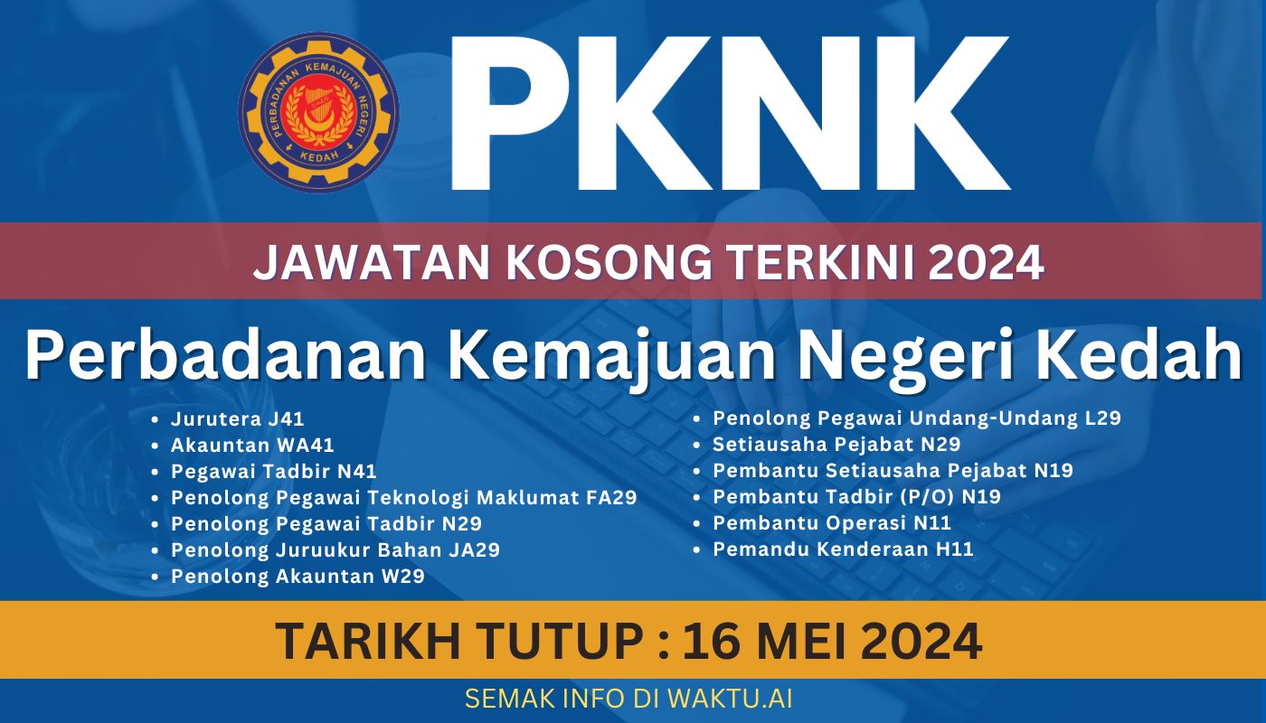 Jawatan Kosong Perbadanan Kemajuan Negeri Kedah