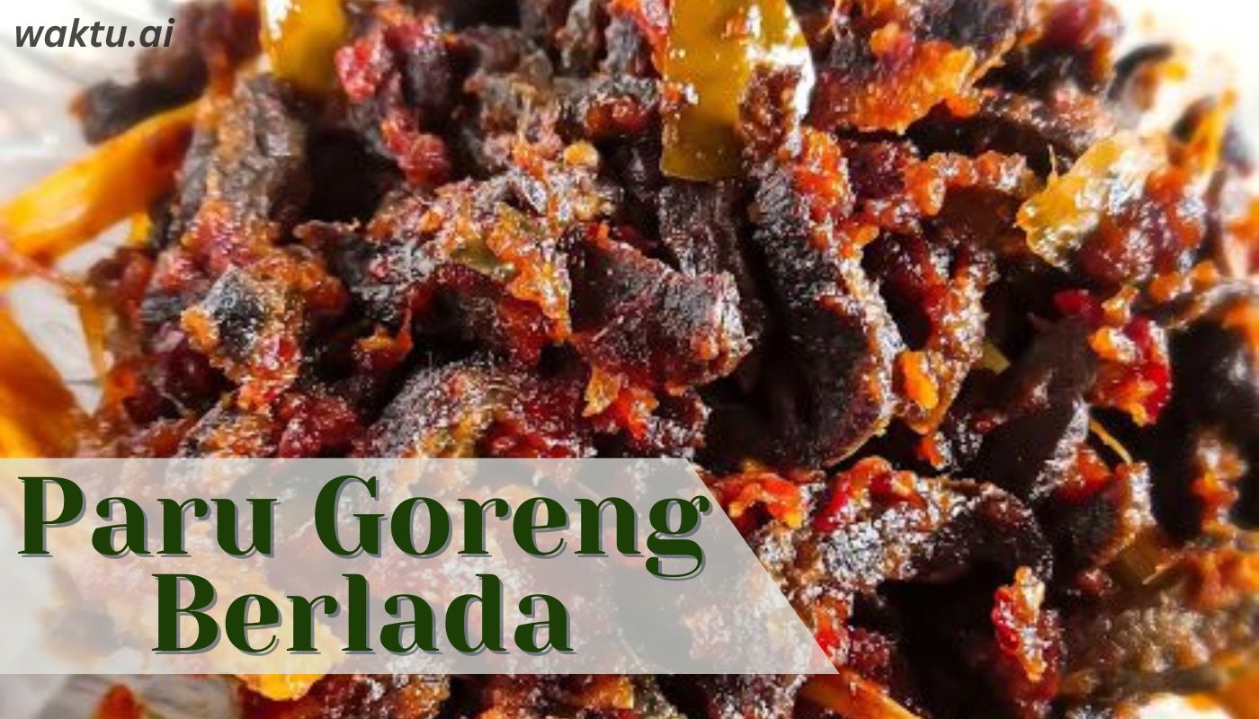 Resepi Paru Goreng Berlada
