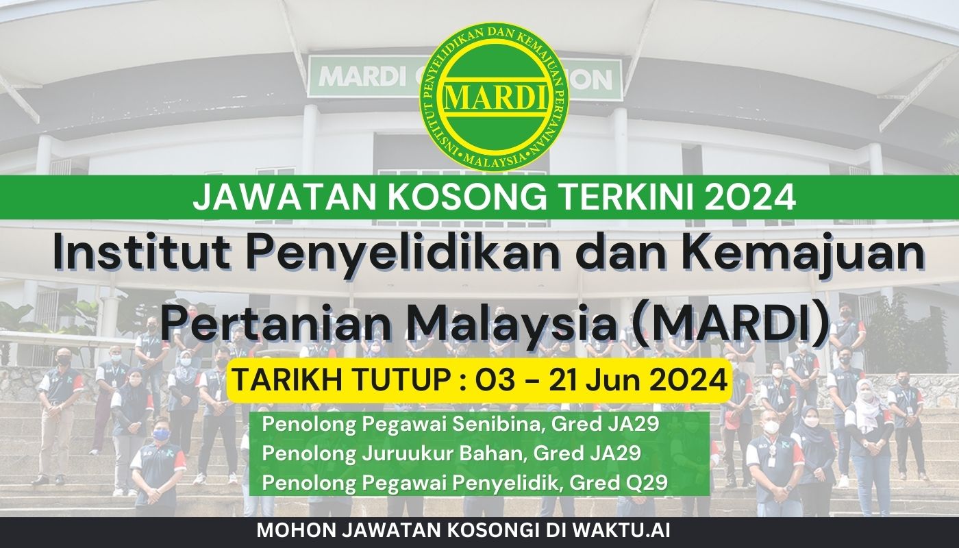 JAWATAN KOSONG MARDI