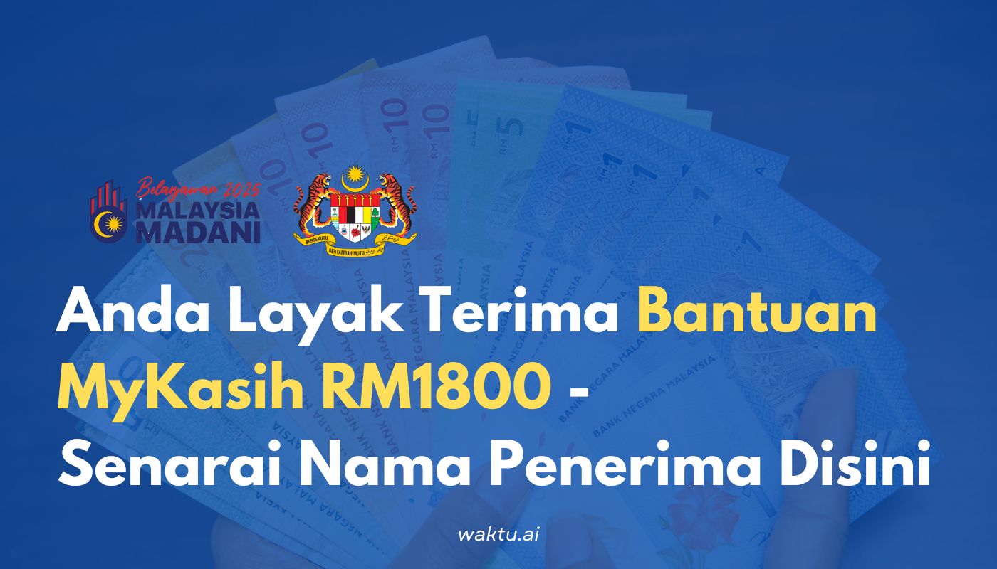 MyKasih RM1800
