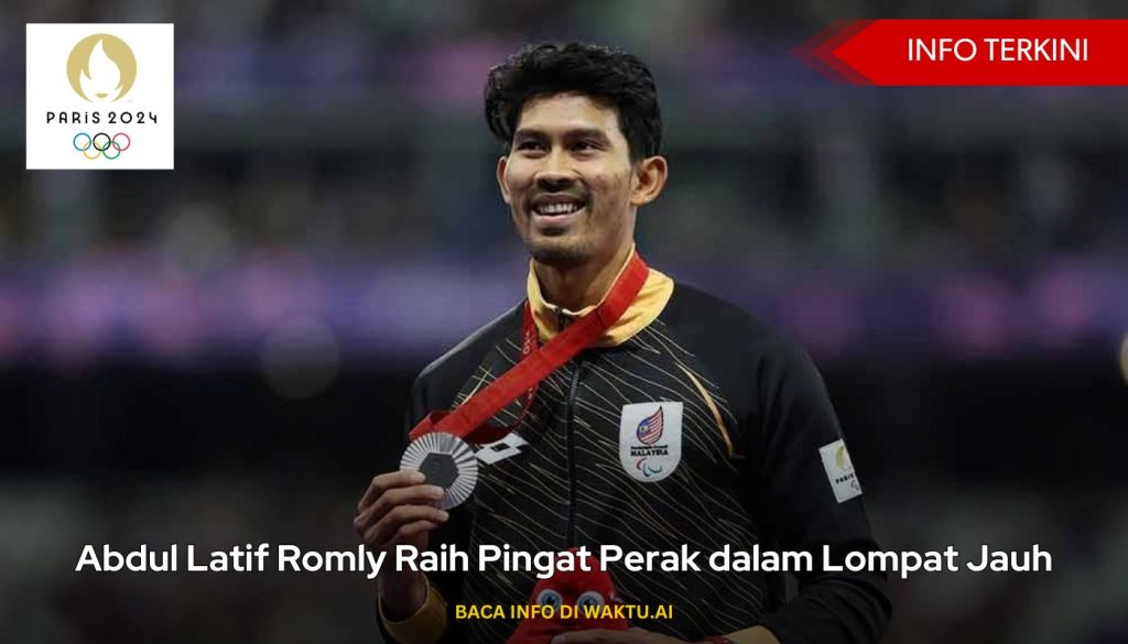 Abdul Latif Romly Raih Pingat Perak dalam Lompat Jauh