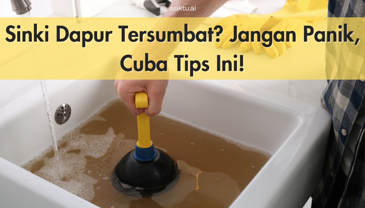 Sinki Dapur Tersumbat