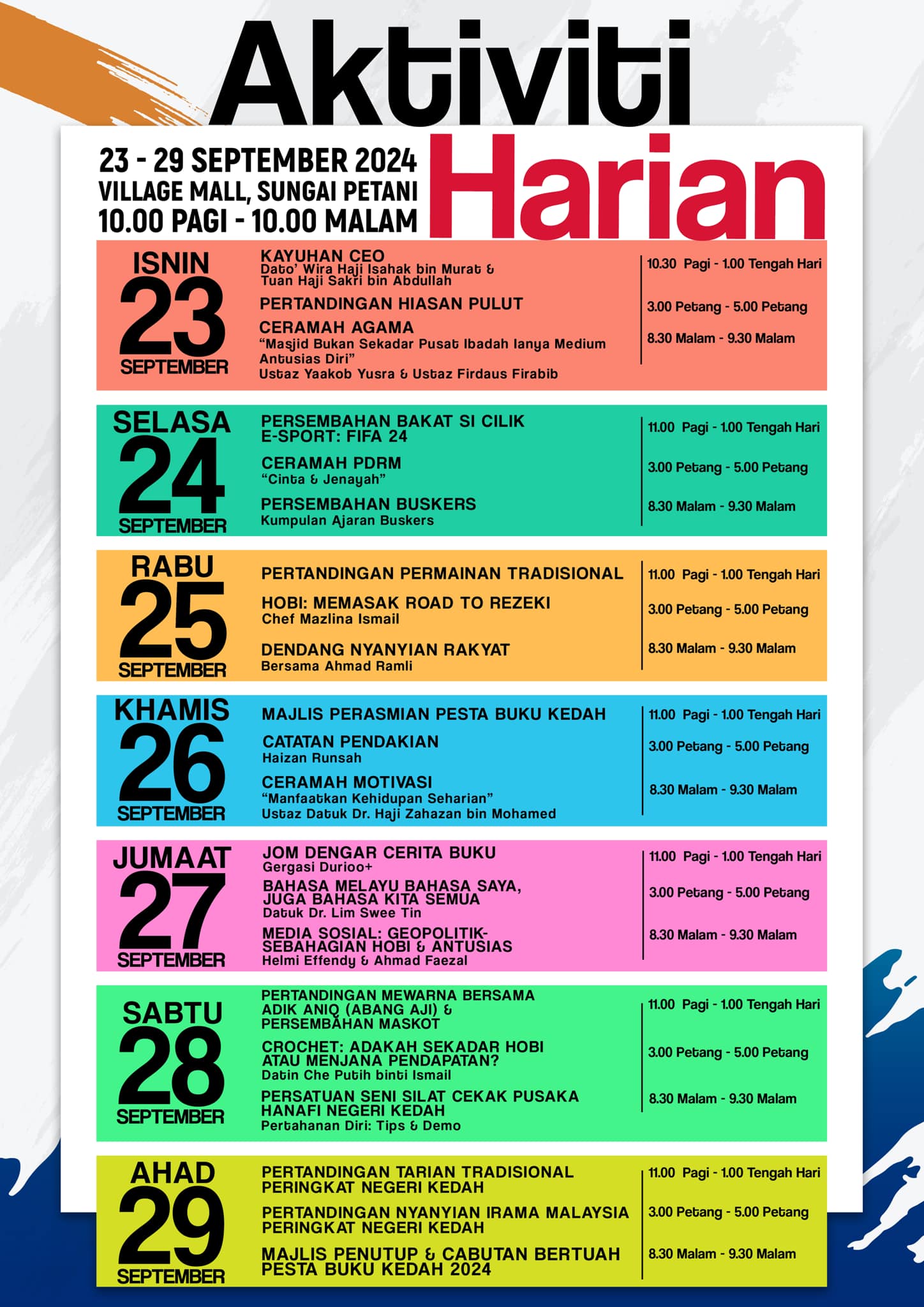 Pesta Buku Kedah 2024