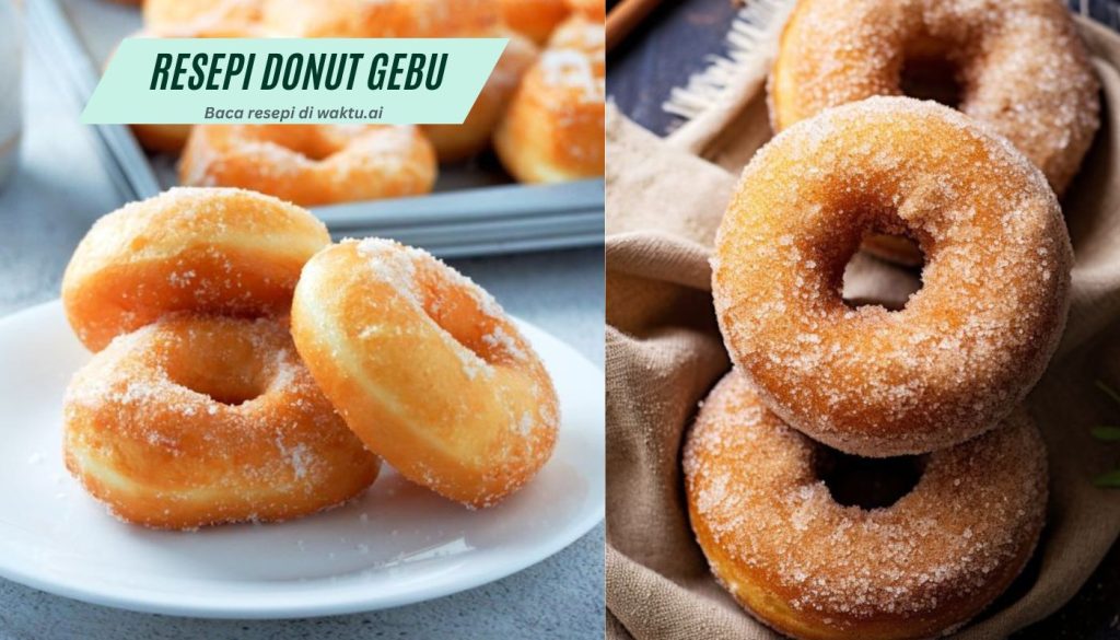 Resepi Donut Gebu