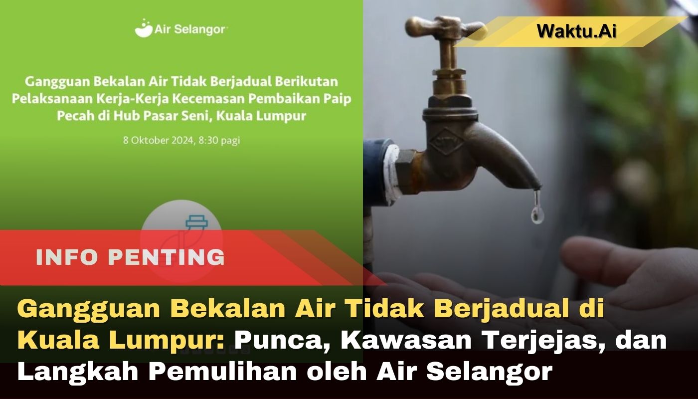 Gangguan Bekalan Air Tidak Berjadual