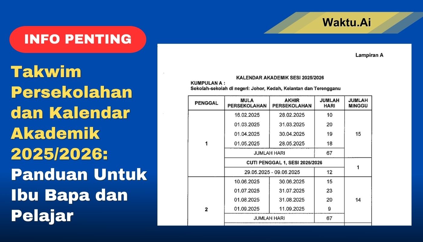 Kalendar Akademik Sesi 2025/2026