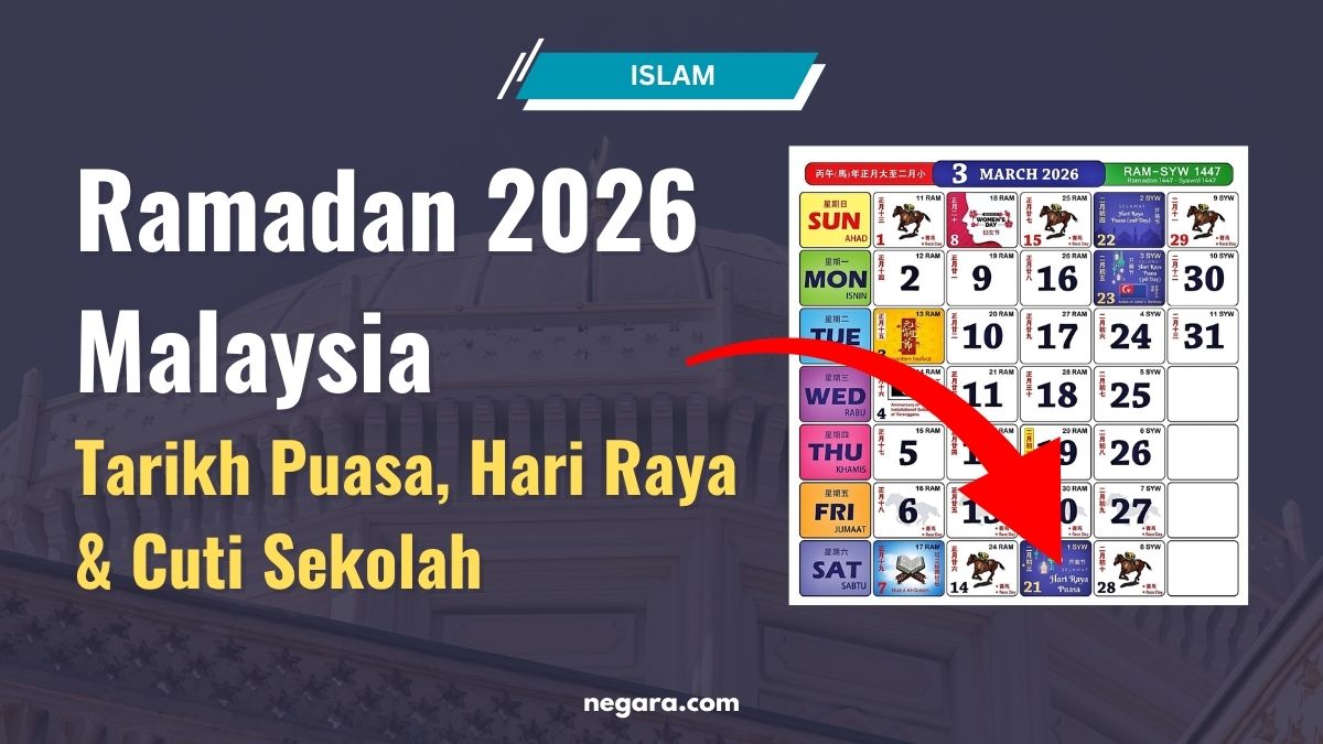 Panduan Lengkap Ramadan 2026 Malaysia: Tarikh Puasa, Hari Raya & Cuti Sekolah
