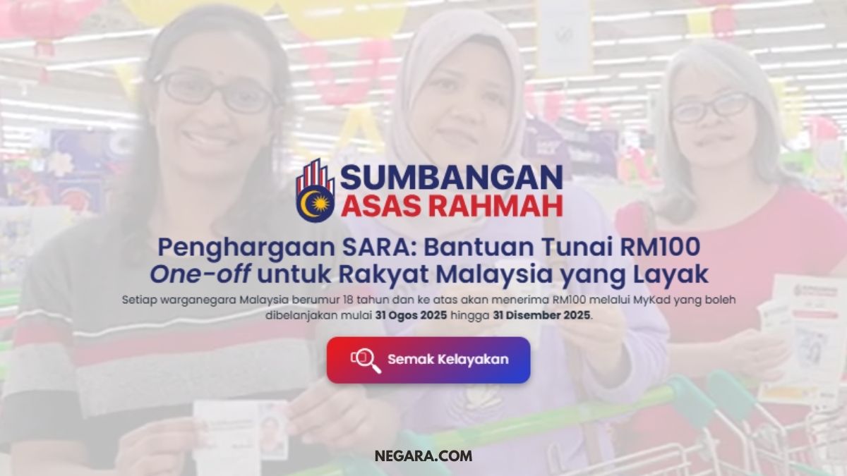 Bantuan SARA 2025: Cara Gunakan MyKad untuk Pembelian Barangan Asas
