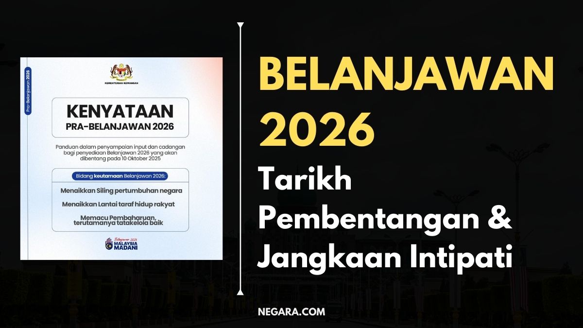 Belanjawan 2026: Tarikh Pembentangan & Jangkaan Intipati